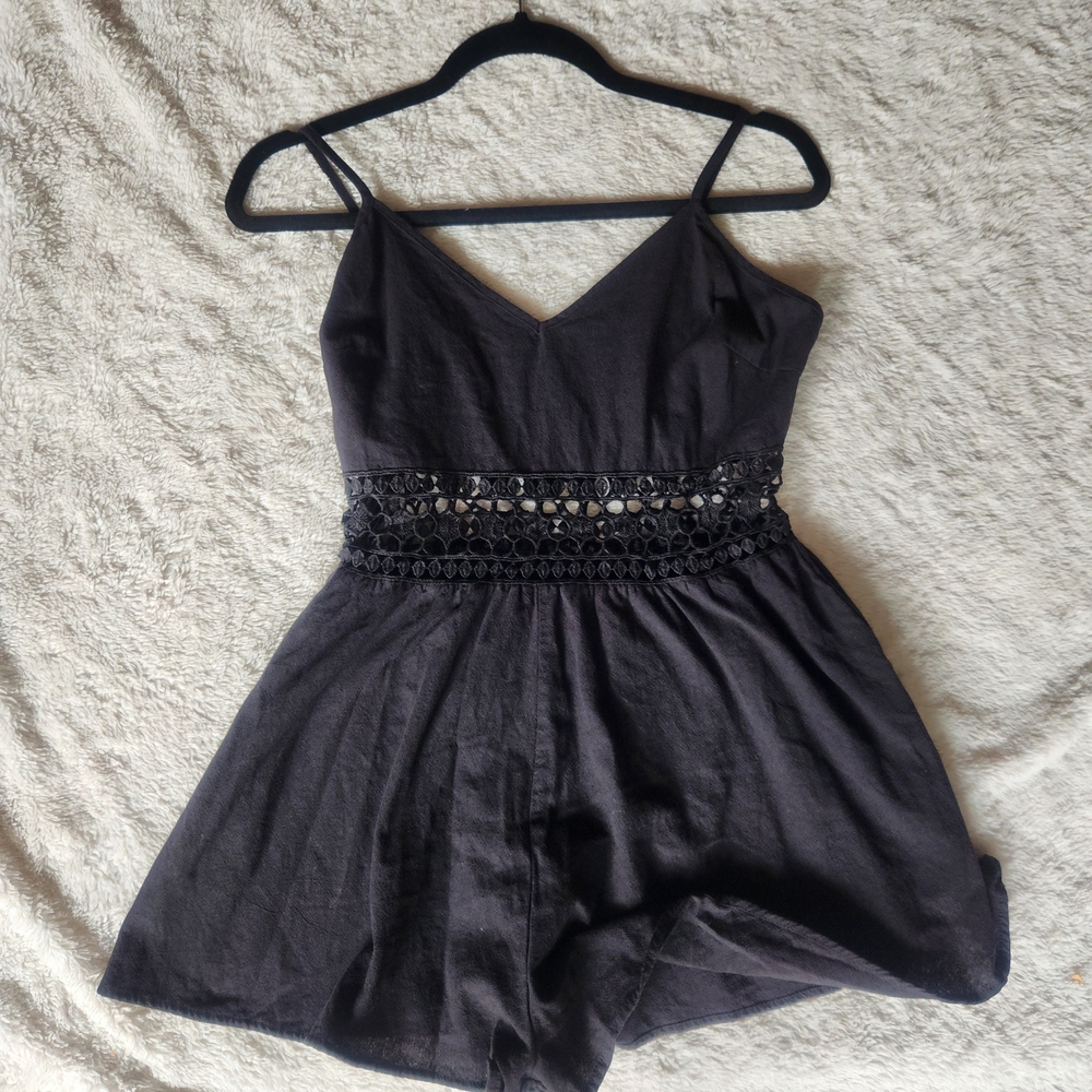 SHEIN Black Romper